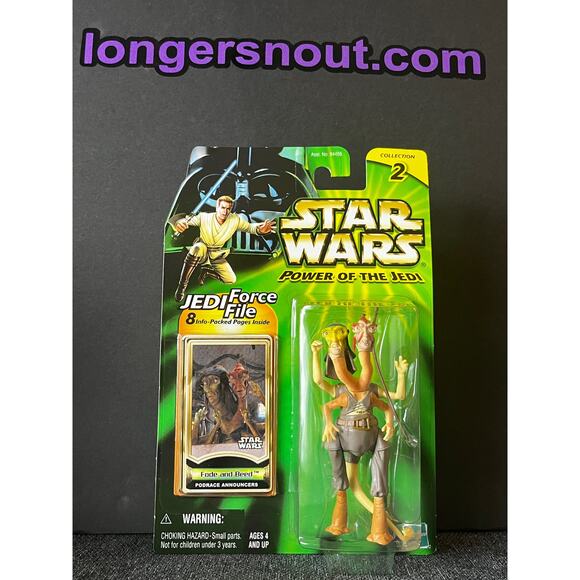 Star Wars - Power of the Jedi (POTJ): LOT of 3 boxed-figures. - Picture 8 of 16